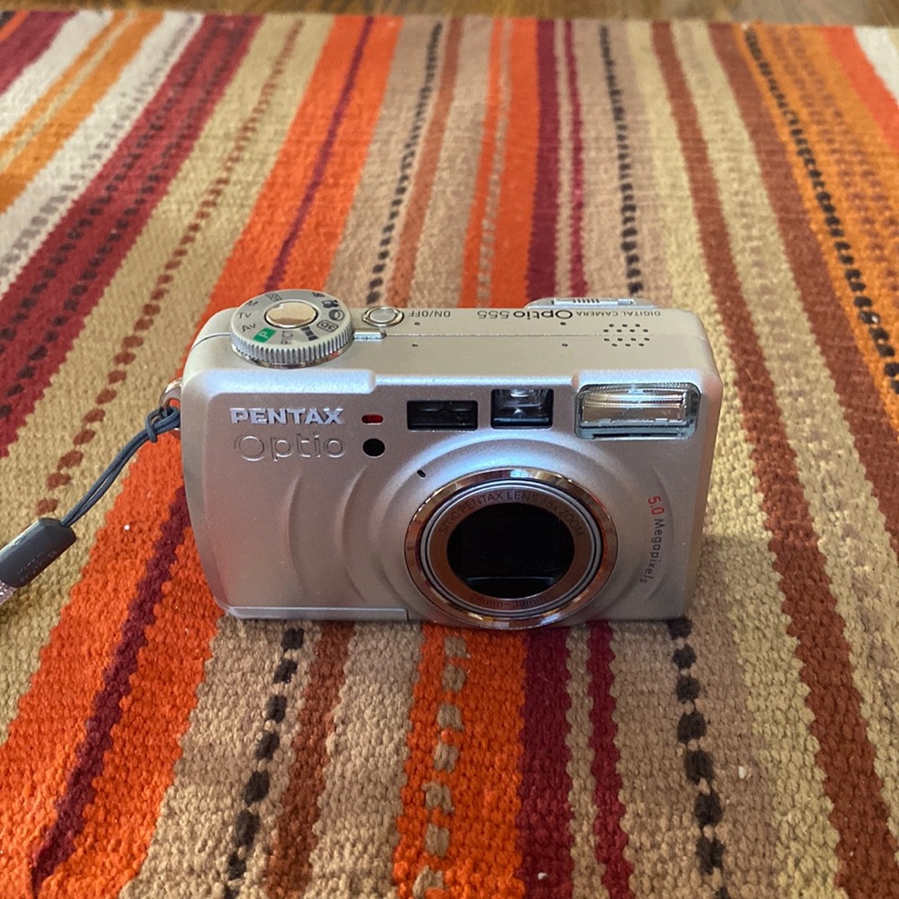 Pentax optio camera.